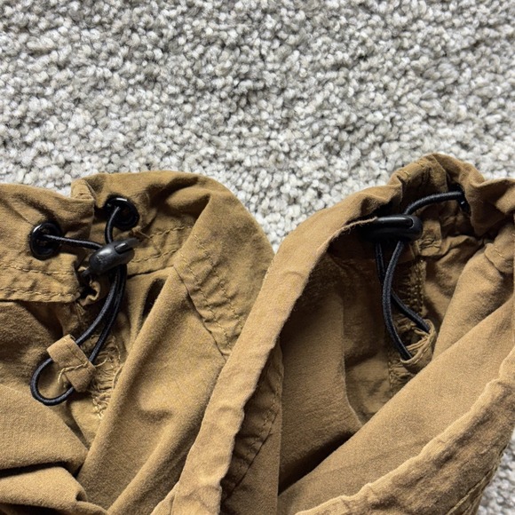 Aeropostale Utility Cargo Pants 8459 Mens LARGE Brown Relaxed Fit Drawstring EUC - Picture 14 of 14